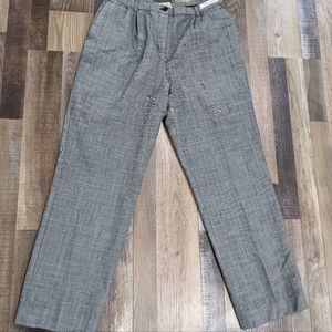 Vintage Pendleton black and white pants, size 10